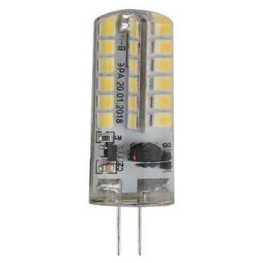 Лампа светодиодная LED 3.5Вт JC 4000К G4 нейтральный капсула 12V
