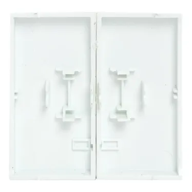 Валенсия лицевая панель выключателя 2-кл. проходного 10А жемчуг