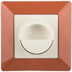 Valena LIFE Подставка для смартфона С лицевой панелью Слоновая кость