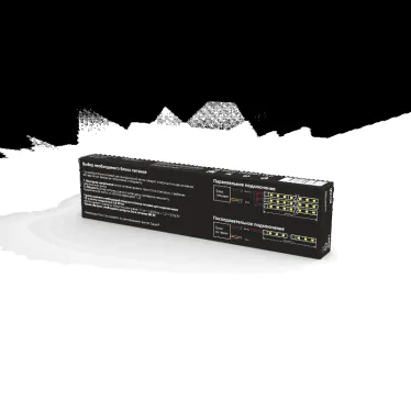 Блок питания для светодиодной ленты 150 Вт AC 190-240В Uвых 12В IP20 205х38х42мм ультратонкий Black Gauss