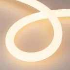 Лента герметичная MOONLIGHT-SIDE-A336-D40mm 24V Warm2400 360deg (15 W/m, IP65, 2835, 5m, wire x1) (Arlight, Вывод кабеля боковой)