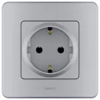 Рамка 1 пост INSPIRIA алюминий