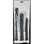 Набор хомутов 3,6х200, 3,6х250, 3,6х300 чер. (75шт/упак)