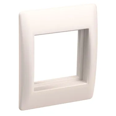 Рамка и супорт для кабель-канала универсальные на 2 модуля