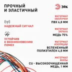 Кабель коаксиальный SAT 703 B 75 Ом Cu/(оплётка Cu 75%) PVC цвет белый 10 м