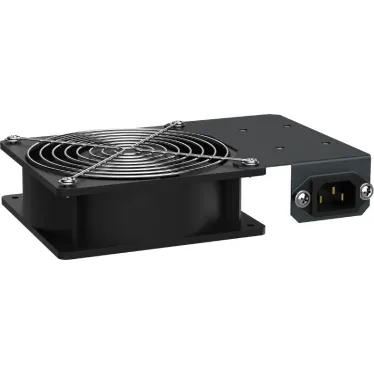 Вентиляторная панель 1 модуль питание С14 без кабеля питания черная