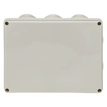 Коробка распаячная КМР-050-042 пылевлагозащитная 10 мембранных вводов уплотнительный шнур (190х140х70) PROxima