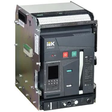 ARMAT Воздушный автоматический выключатель выдвижного исполнения 3P типоразмер B 85кА 1000А расцепитель TD с комплектом аксессуаров 220В: мотор привод катушка включения катушка отключения