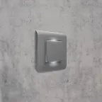 Переключатель на 2 направления Mosaic 2 модуля - 10 AX - алюминий