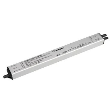 Блок питания ARPV-LG48060-LINEAR-PFC-DALI2-PD (48V, 1.25A, 60W) (IP67 металл, 5 лет)