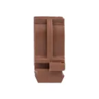 Крепеж-клипса под темное дерево d25мм Plast PROxima (10шт)