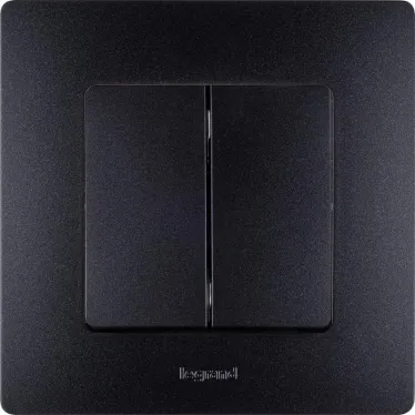 ETIKA Рамка 1 пост антрацит