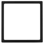 Рамка декоративная на 1 пост, антрацит, Эра Elegance