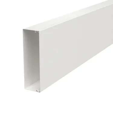 Металлический кабельный канал LKM 60x200x2000 мм (сталь,белый)