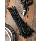 Хомут P6.6 стандартный черный 4.8x350 (100шт) FlexLock PROxima