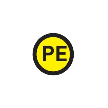 Наклейка PE круглая d-20мм
