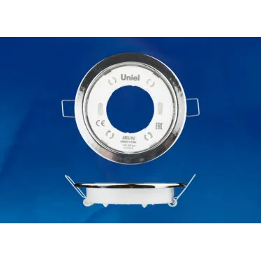 Светильник ультркий встраиваемый. GX53/H2 CHROME 10 PROM В составе набора из 10шт. Корпус хром. .