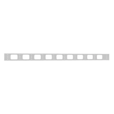 Органайзер кабельный вертикальный для стойки внешний с окнами, ширина 95мм 38U PROxima