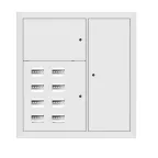 Щит этажный 8 кв. RAL9003 (1000х950х160) Basic