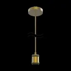 Светильник подвесной под лампу 1хE27 AC 220В Бронзовый IP20 1000х48х80мм Алюминий Decor Gauss