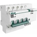 Выключатель автоматический дифференциальный АВДТ 4п 32А 100мА тип AC ДИФ-101 4.5кА