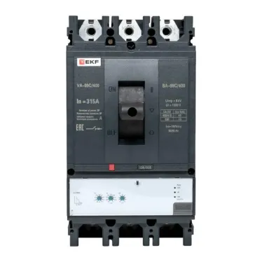 Выключатель автоматический трехполюсный ВА-315А 45кА ВА-99С/400