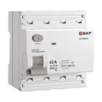 Выключатель дифференциального тока ВД-100N (S-селективный) 4P 63А 100мА тип AC эл-мех 6кА PROXIMA