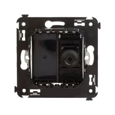 Avanti Розетка TV в стену, оконечная, ''Черный квадрат''