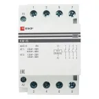 Контактор модульный КМ 25А 4NО (3 модуля) 24В АС PROxima