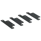 Комплект для соединения шкафов черный (4шт/компл)