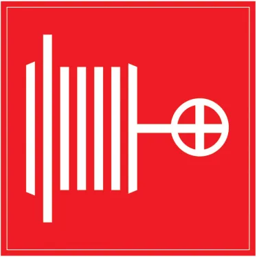 Знак 150х150мм Пожарный кран