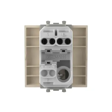 Avanti Выключатель ''Ванильная дымка'', 16A, 2 модульный