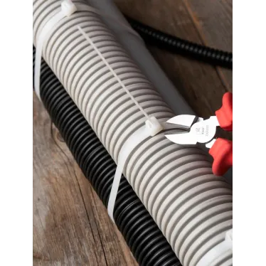 Хомут P6.6 стандартный белый 7.6x500 (100шт) FlexLock PROxima