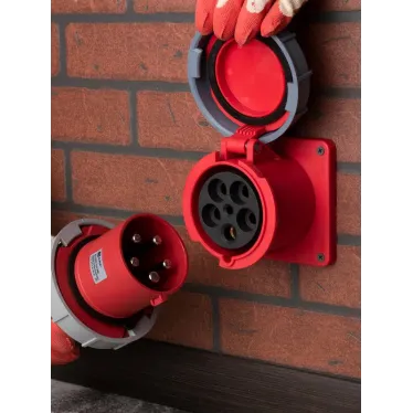 Вилка переносная 0452 3Р+РЕ+N 125А 380В IP67 PROxima