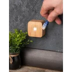 Розетка Phone одноместная ОП Минск светлое дерево