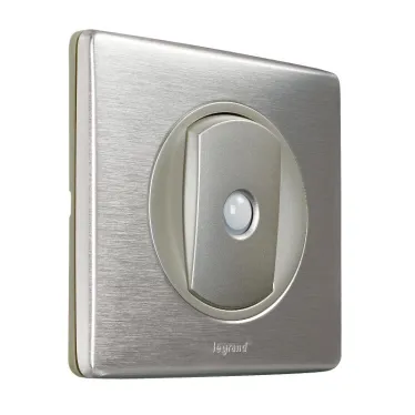 Celiane Лицевая панель переключателя со встроенным датчиком движения 067012 титан