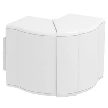 Угол кабельного канала внешний Rapid 80 регулируемый 70x110 мм (ABS-пластик, белый)