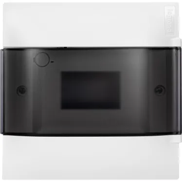 Practibox S Пластиковый щиток Встраиваемый (ЩРв-П) 1X6 Дымчатая дверь