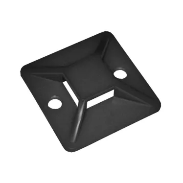 Площадка самоклеящаяся 30х30 белая под хомуты (20шт)