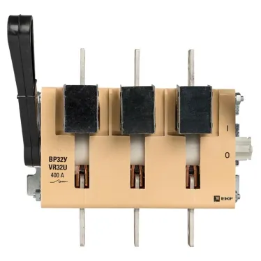 Выключатель-разъединитель ВР32У-37А31220 400А 1 направление с дугогасительными камерами несъемная левая/правая рукоятка MAXima