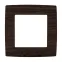 Рамка на 1 пост, Эра12, венге, 12-5001-10