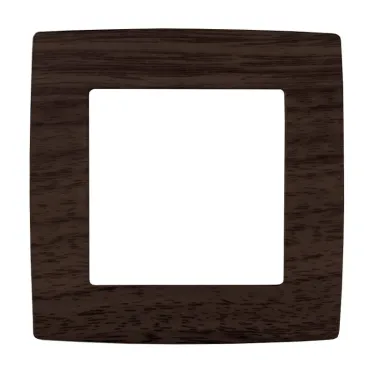Рамка на 1 пост, Эра12, венге, 12-5001-10