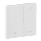 Valena LIFE Лицевая панель для кнопочного светорегулятора Белая