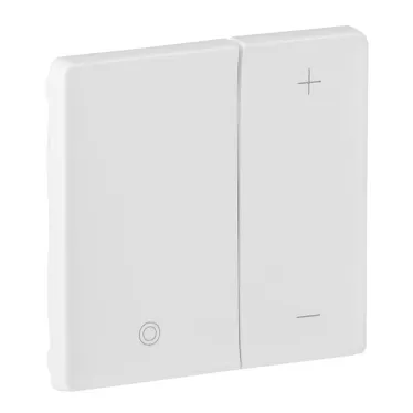 Valena LIFE Лицевая панель для кнопочного светорегулятора Белая