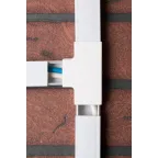 Угол T-образный (25х16) (4 шт) Plast Белый