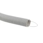 Труба гибкая 40мм с протяжкой серая (15м) Plast