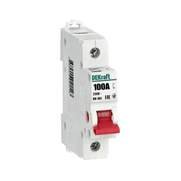 Выключатель-разъединитель 1Р 100А ВН-105