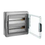 Щит, IP65, 2х18 модулей с шинами N+Pe