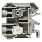 Клемма винтовая JXB-35мм.кв серая