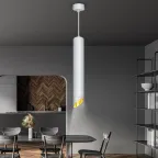 Светильник подвесной (подвес) PL 17 WH MR16/GU10, белый, потолочный, цилиндр